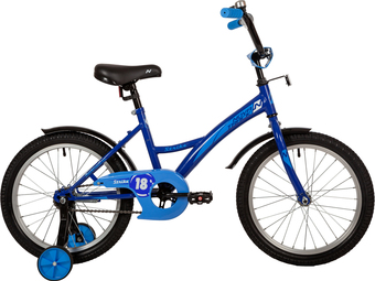Детский велосипед Novatrack Strike 18 2022 183STRIKE.BL22 (синий) - фото