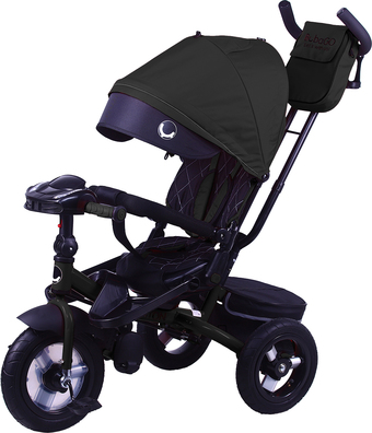 Детский велосипед Bubago Triton 2022 (Bluetooth, черный) - фото