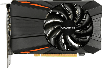 Видеокарта Gigabyte GeForce GTX 1050 Ti D5 4G GV-N105TD5-4GD (rev. 1.1) - фото