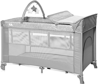 Манеж-кровать Lorelli Torino 2 Plus (grey) - фото