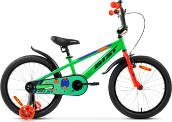Детский велосипед AIST Pluto 14 2022 (зеленый) - фото