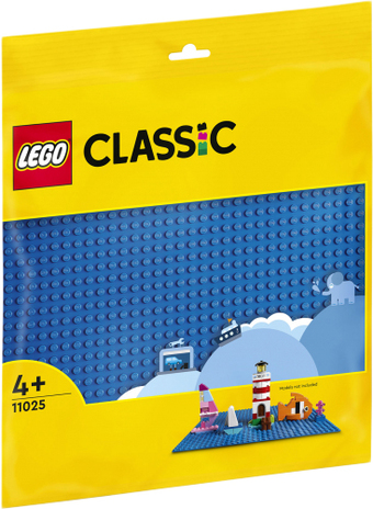 Конструктор LEGO Classic 11025 Синяя базовая пластина - фото
