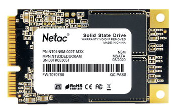 SSD Netac Внутренний SSD mSATA 2TB Netac N5M - фото