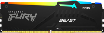 Оперативная память Kingston FURY Beast RGB 32ГБ DDR5 4800 МГц KF548C38BBA-32 - фото