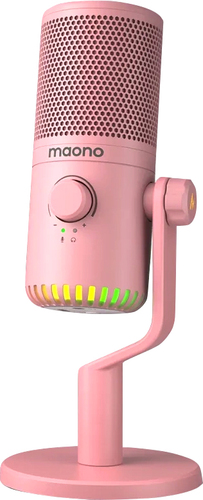 Проводной микрофон Maono DM30 (розовый) - фото