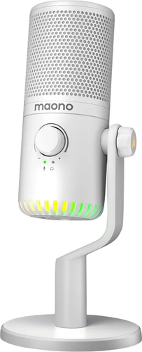 Проводной микрофон Maono DM30 (белый) - фото