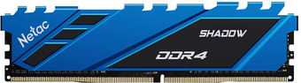 Оперативная память Netac Shadow 8ГБ DDR4 2666МГц NTSDD4P26SP-08B - фото