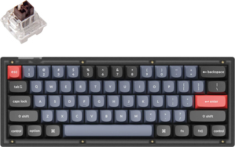 Клавиатура Keychron V4 RGB V4-A3-RU (Keychron K Pro Brown) - фото