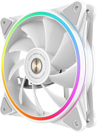 Вентилятор для корпуса ALSEYE Halo Pro (белый) - фото