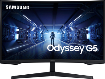 Игровой монитор Samsung Odyssey G5 LC32G55TQWRXEN - фото