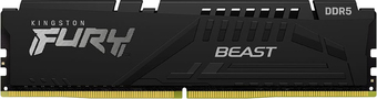 Оперативная память Kingston FURY Beast 16ГБ DDR5 5200МГц KF552C36BBE-16 - фото