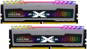 Оперативная память Silicon-Power XPower Turbine RGB 2x16GB DDR4 PC4-25600 SP032GXLZU320BDB - фото
