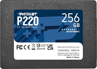 SSD Patriot P220 256GB P220S256G25 - фото
