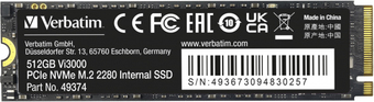 SSD Verbatim Vi3000 512GB 49374 - фото