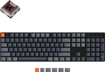 Клавиатура Keychron K5 SE RGB K5SE-E3-RU (Keychron Low Profile Optical Brown) - фото
