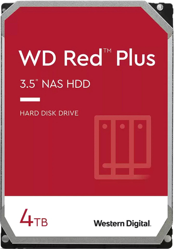 Жесткий диск WD Red Plus 4TB WD40EFPX - фото