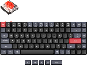 Клавиатура Keychron K3 Pro RGB K3P-H1-RU (Gateron Low Profile Red) - фото