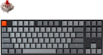 Клавиатура Keychron K8 White LED K8-A1-RU (Gateron G Pro Red) - фото