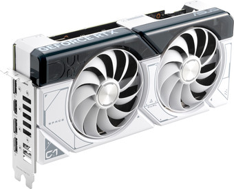 Видеокарта ASUS Dual GeForce RTX 4070 Super White OC Edition 12GB GDDR6X DUAL-RTX4070S-O12G-WHITE - фото
