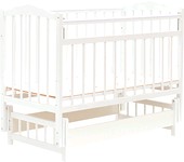 Детская кроватка Bambini 03 (белый) - фото
