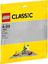 Конструктор LEGO 10701 Gray Baseplate - фото