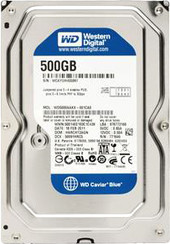 Жесткий диск WD Blue 500GB [WD5000AZLX] - фото
