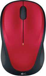 Мышь Logitech M235 Wireless Mouse (красный) [910-002496] - фото