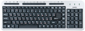 Клавиатура SVEN Standard 309M Silver - фото