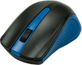 Мышь Ritmix RMW-555 (черный/синий) - фото