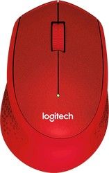 Мышь Logitech M330 Silent Plus (красный) [910-004911] - фото