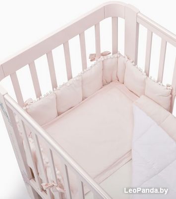 Кроватка-трансформер Happy Baby Mommy Love 95024 (pink) - фото4
