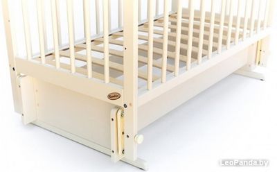 Классическая детская кроватка Bambini М 01.10.20 (слоновая кость) - фото3