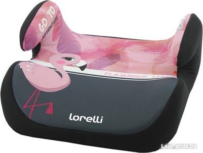 Детское сиденье Lorelli Topo Comfort 2020 (серый/розовый, фламинго) - фото