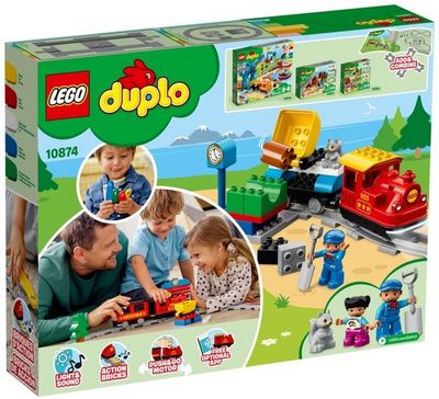 Конструктор LEGO Duplo 10874 Паровоз - фото4
