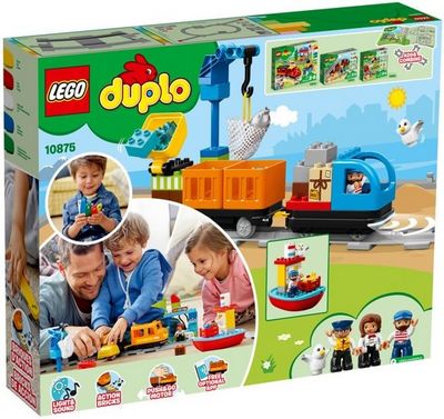 Конструктор LEGO Duplo 10875 Грузовой поезд - фото4