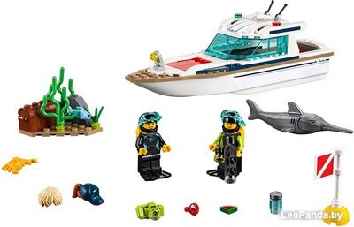 Конструктор LEGO City 60221 Яхта для дайвинга - фото3