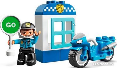 Конструктор LEGO Duplo 10900 Полицейский мотоцикл - фото3
