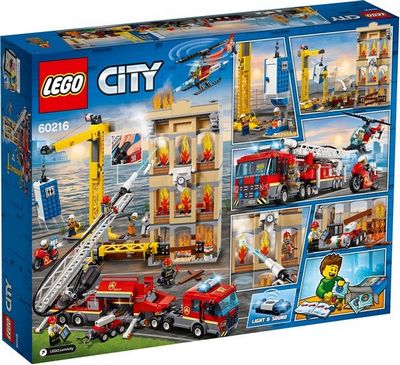Конструктор LEGO City 60216 Центральная пожарная станция - фото2