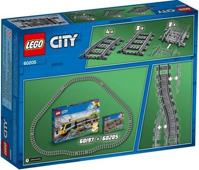 Конструктор LEGO City 60205 Рельсы - фото4