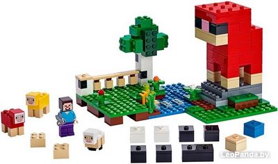 Конструктор LEGO Minecraft 21153 Шерстяная ферма - фото3
