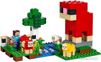Конструктор LEGO Minecraft 21153 Шерстяная ферма - фото5