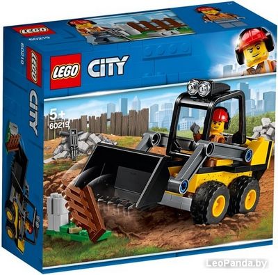 Конструктор LEGO City 60219 Строительный погрузчик - фото