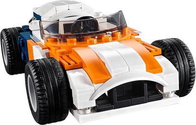 Конструктор LEGO Creator 31089 Оранжевый гоночный автомобиль - фото5