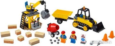 Конструктор LEGO City 60252 Строительный бульдозер - фото3