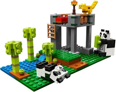 Конструктор LEGO Minecraft 21158 Питомник панд - фото4