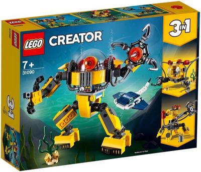 Конструктор LEGO Creator 31090 Робот для подводных исследований - фото