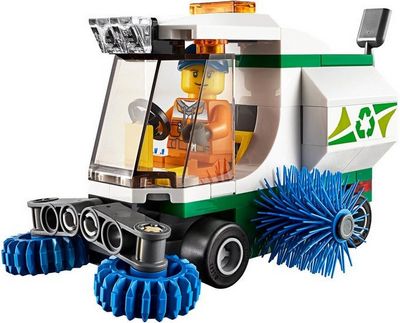 Конструктор LEGO City 60249 Машина для очистки улиц - фото4