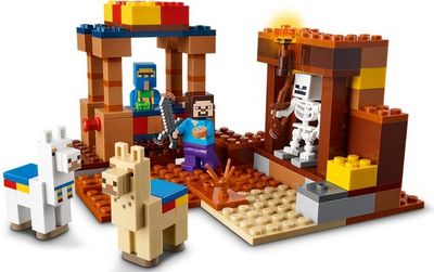 Конструктор LEGO Minecraft 21167 Торговый пост - фото5