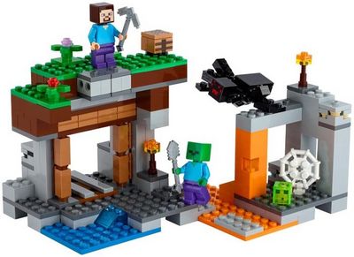 Конструктор LEGO Minecraft 21166 Заброшенная шахта - фото3