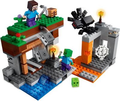 Конструктор LEGO Minecraft 21166 Заброшенная шахта - фото5